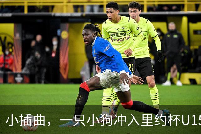小插曲，一只小狗冲入里约杯U15比赛场内险些头球破门