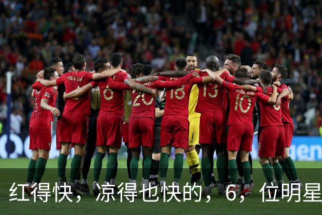 红得快，凉得也快的，6，位明星，以前是男神女神，现在，“无人问津”